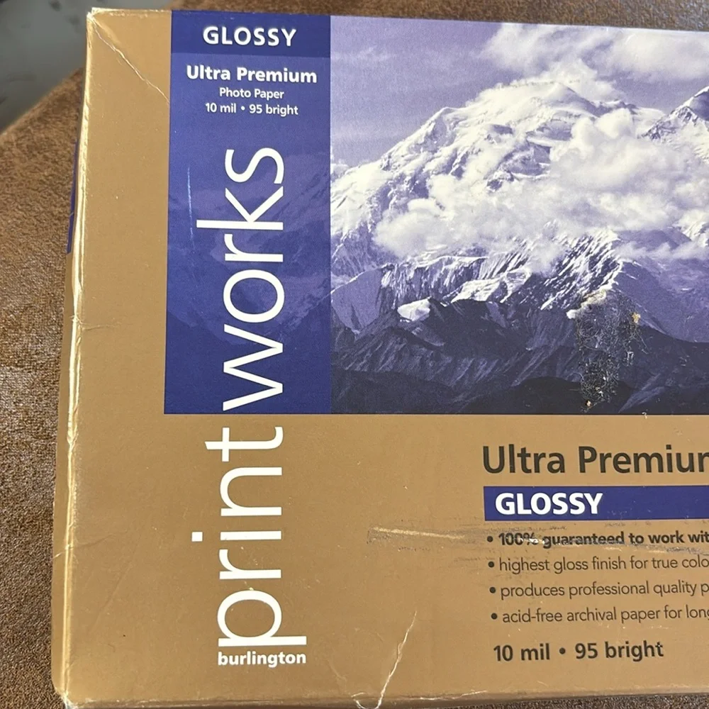 🆕 PRINT WORKS Ultra Premium Photo Paper 30 4x6 sheets new sealed Product #00555